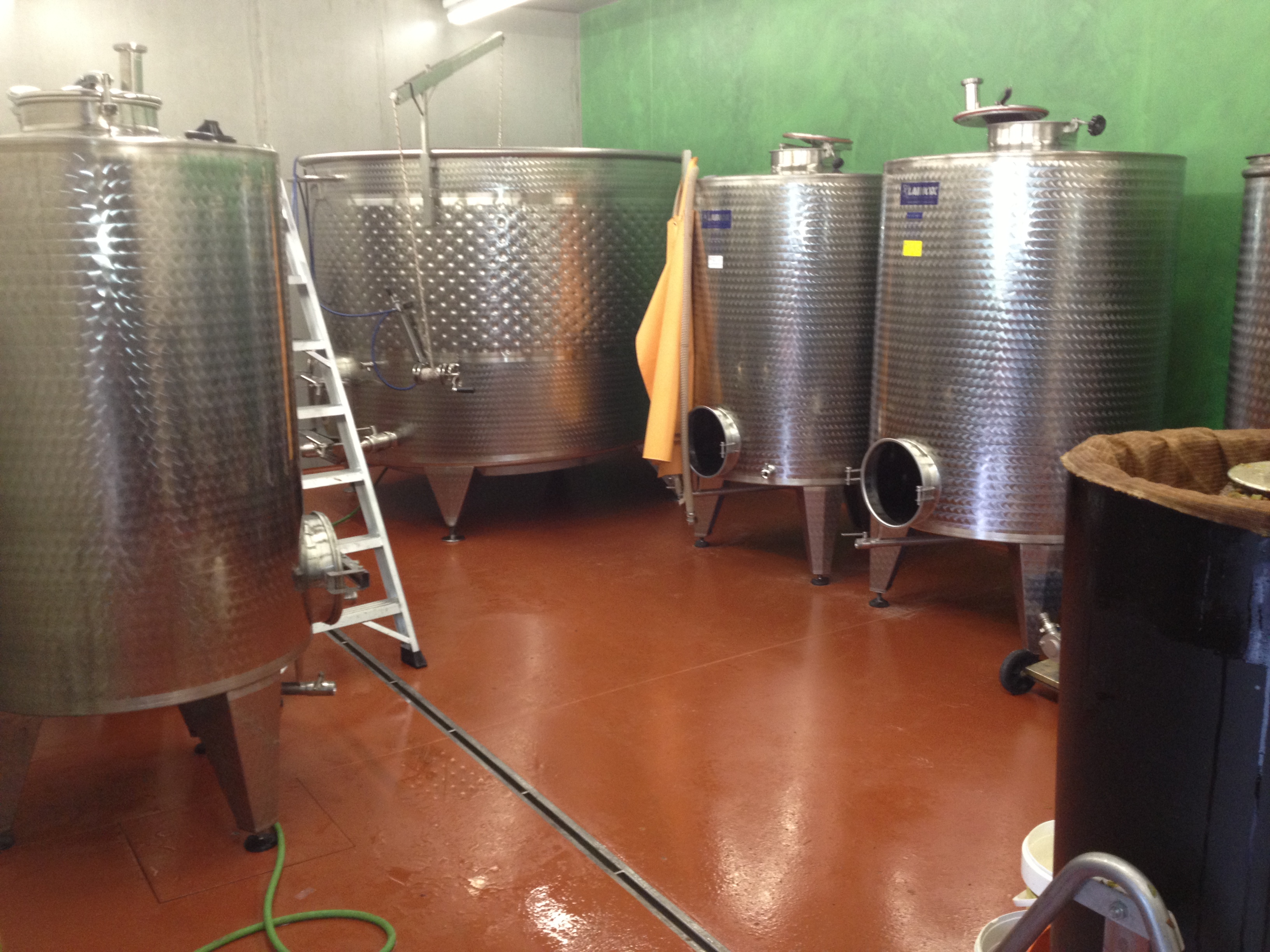 Rivestimenti in resina per cantine di vino, latterie e birrerie ... Rivestimenti in resina